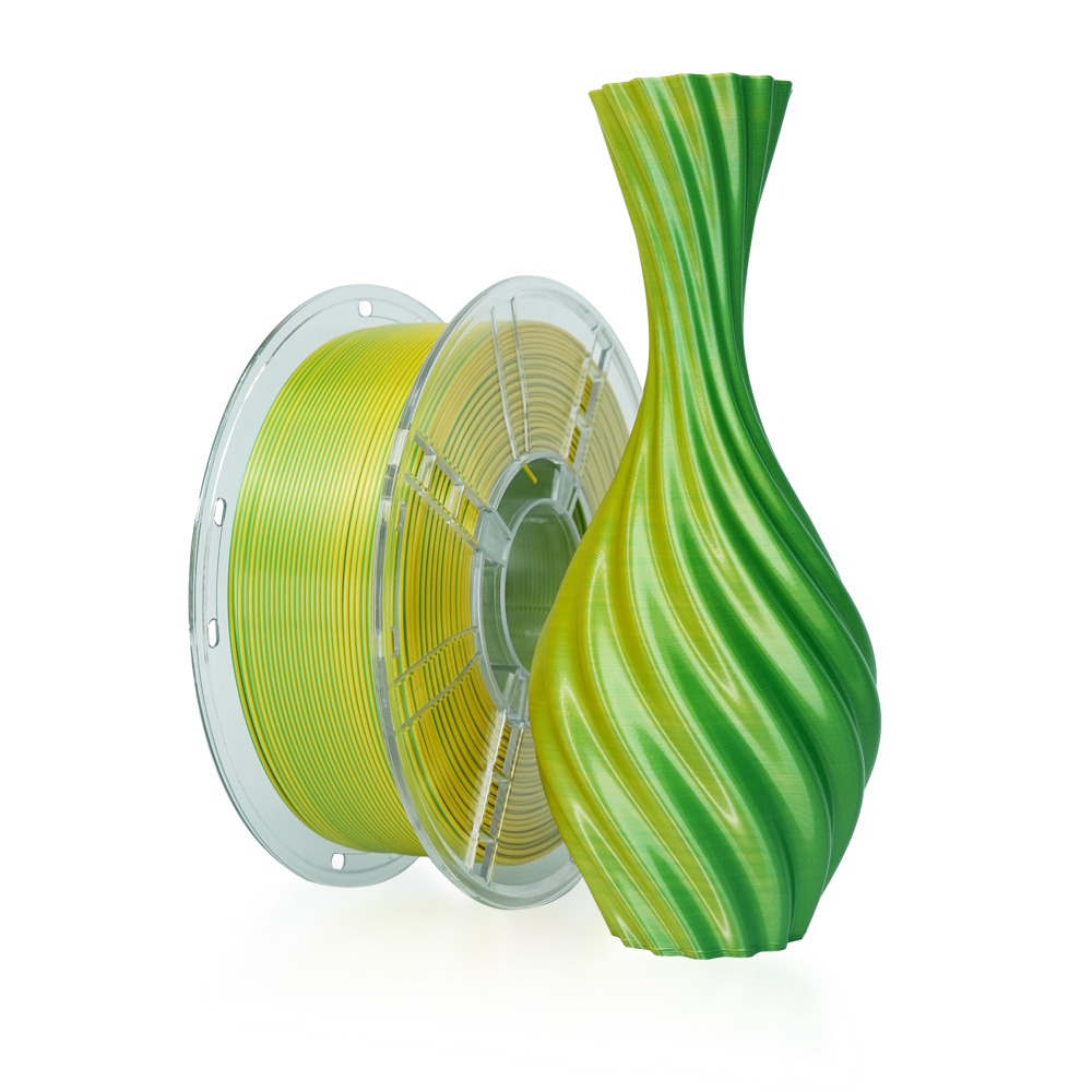 Low Shrinkage Odorless Silk PLA Filament 1.75mm 2.85mm 3.5mm 1kg FDM 3D Filament High Strength 190-220°C
