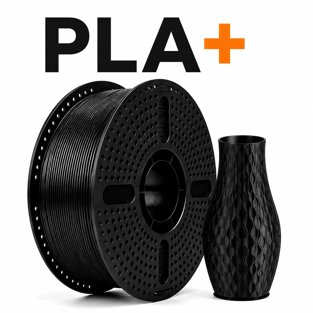 1.75mm PLA+ 3D Printing Filament High Strength Low Shrinkage Smooth Printing 195-220 for FDM 3D Printer