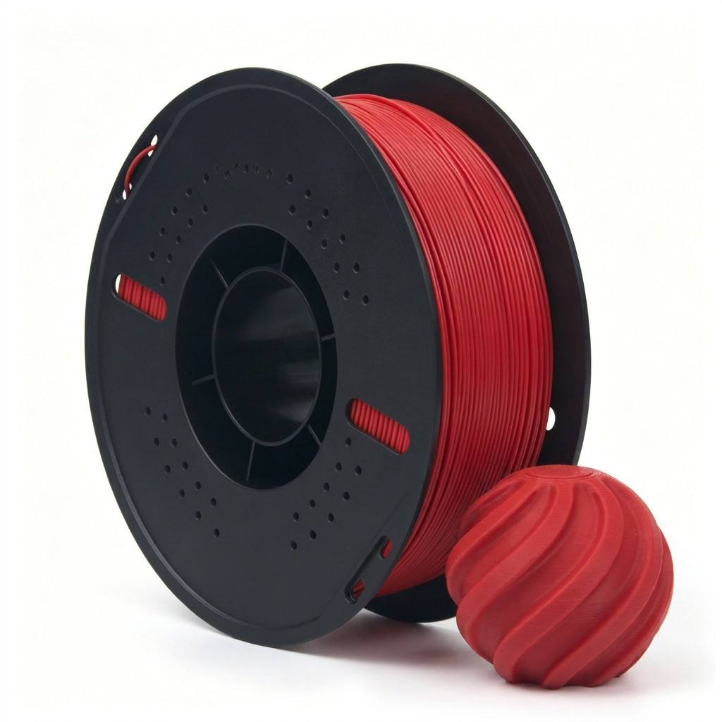 High Toughness PLA+ 3D Printer Filament 1.75mm 1kg 0.02mm Dimensional Accuracy Clog Free Spool