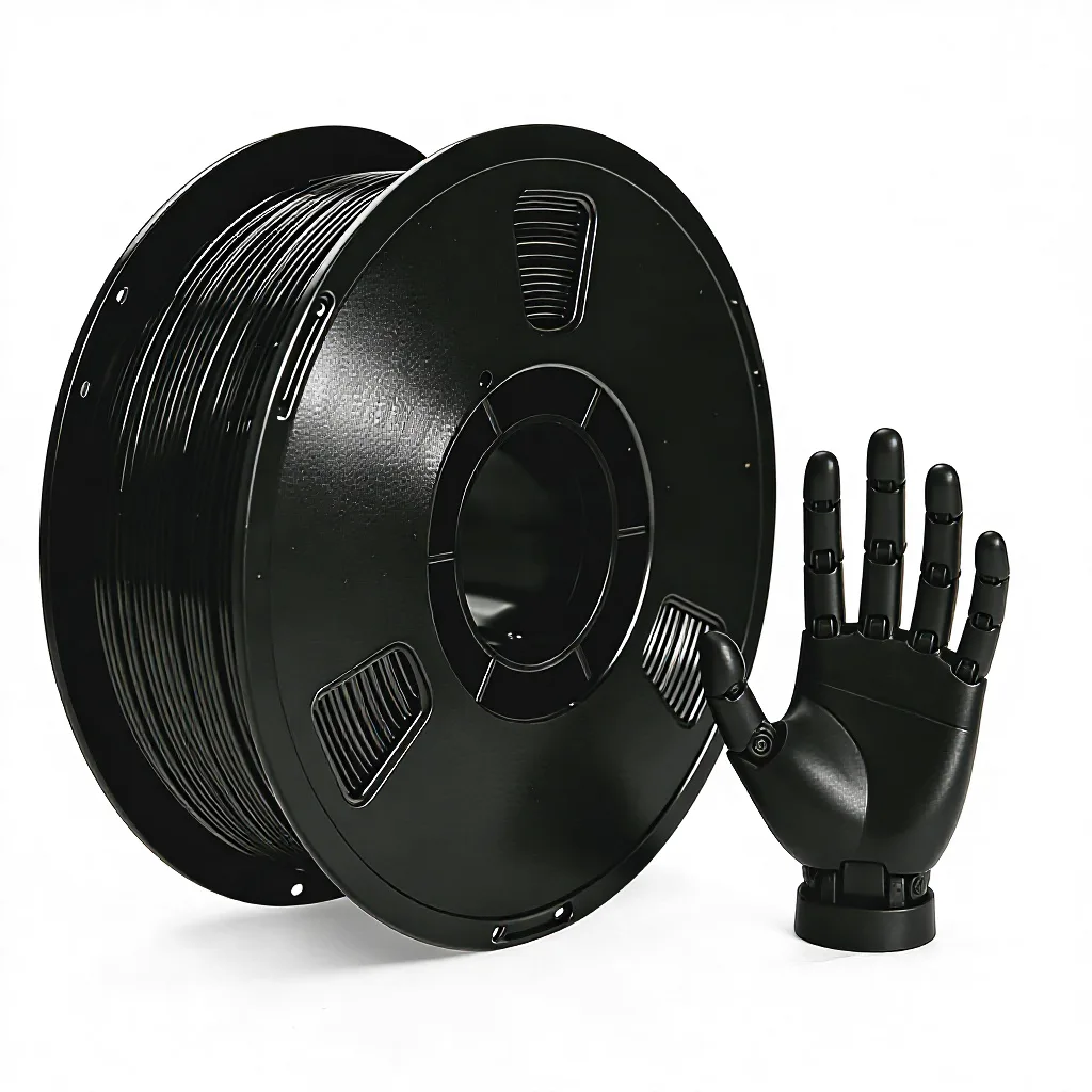 1KG 1.75mm ASA Filament Black Weather Resistant 3D Printer Consumables for Outdoor Functional Parts Rods 230-250°C