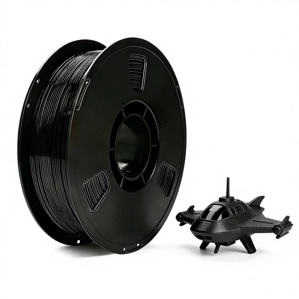 Best Selling PLA-CF 3D Printer Filament 1.75mm 2.85mm 3.5mm Carbon Fiber PLA Filament 1KG Low Warping FDM Printing Material