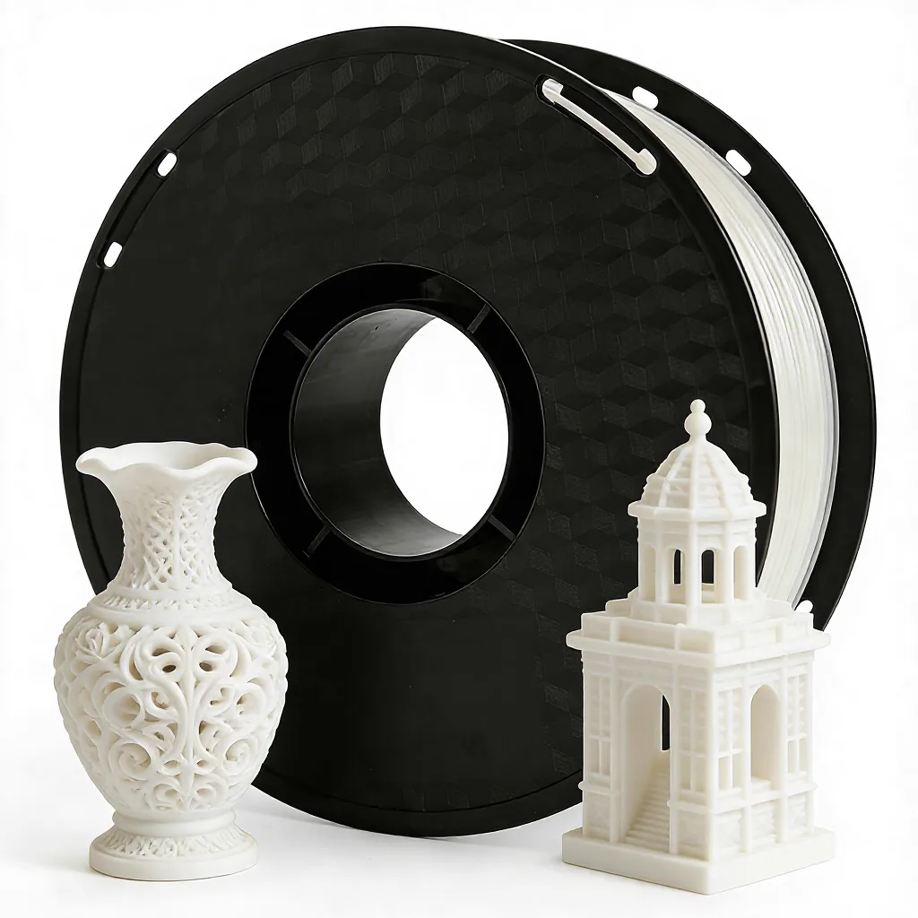 Weather Resistant Black ABS 3D Filament 1KG 1.75mm | Low-Warpage Plastic Rods for Stable Outdoor Functional Printing